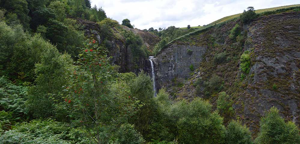 Ffrwd Fawr waterfall
